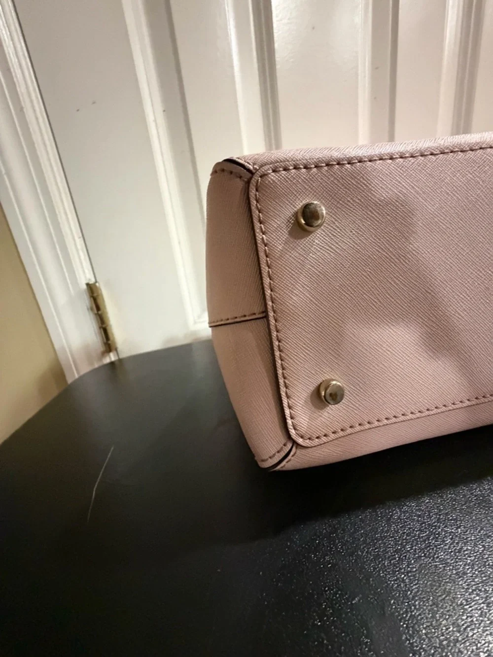 kate spade Blush Pink Leather Top-Handle Satchel